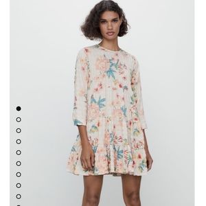 Zara Floral Print Dress